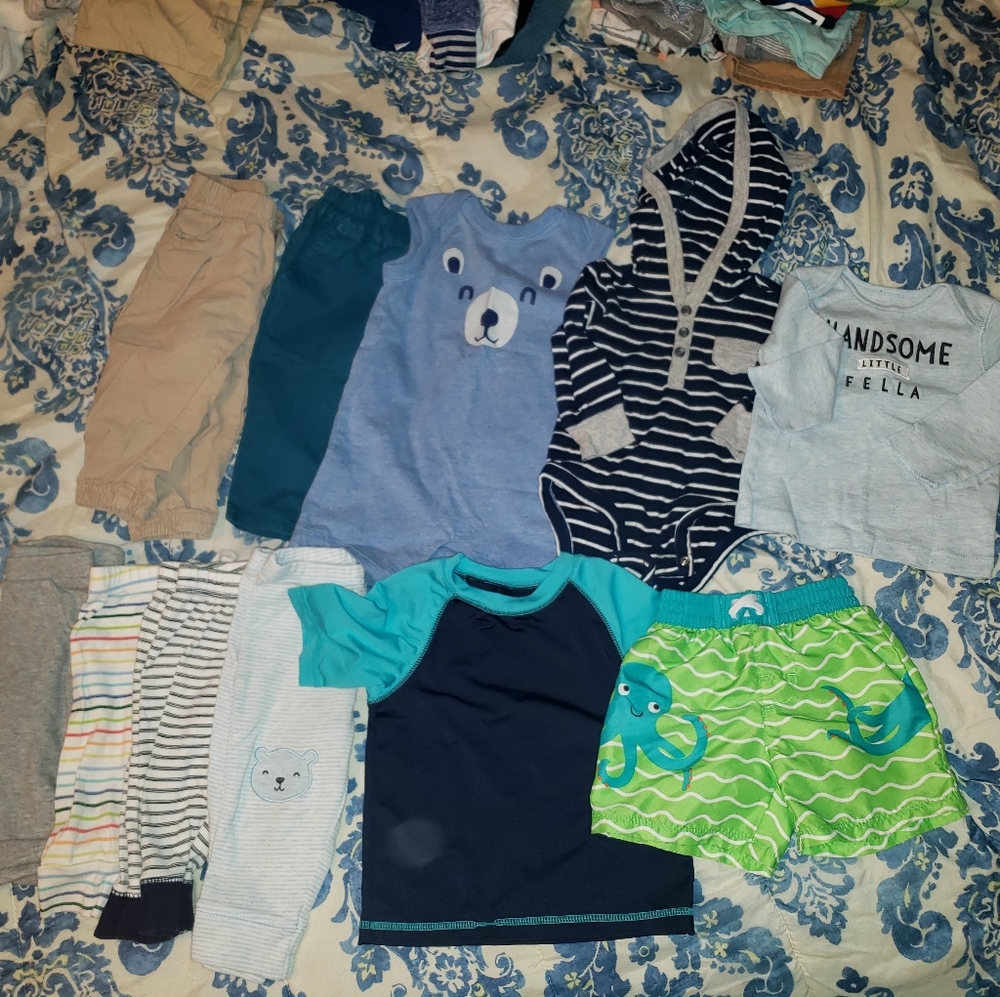 Baby boy clothes bundle